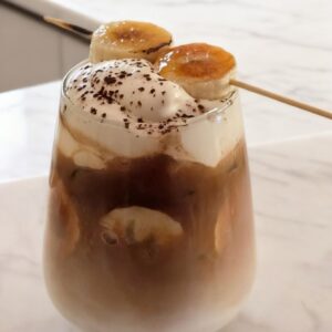 Caramel Banana Latte