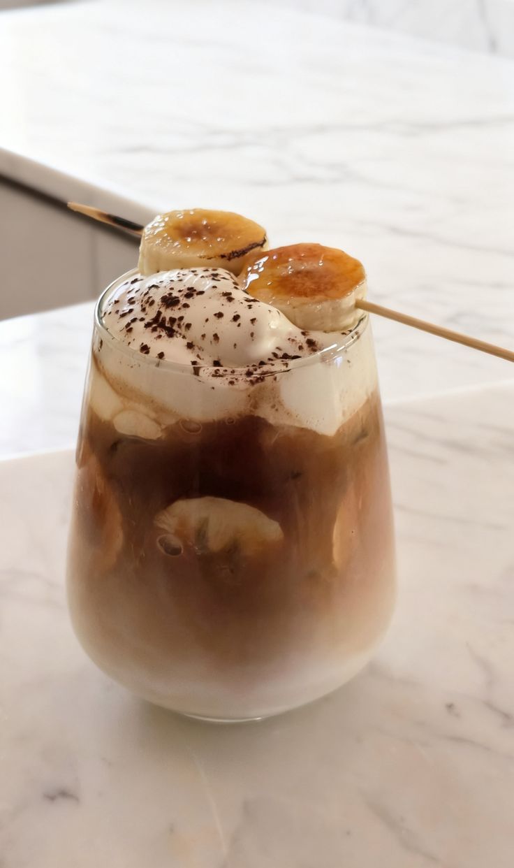 Caramel Banana Latte