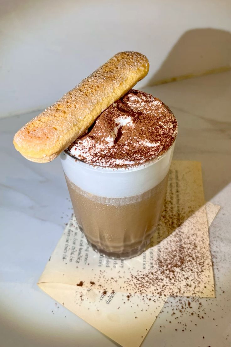 Tiramisu latte